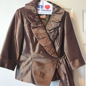 Bronze jacket.